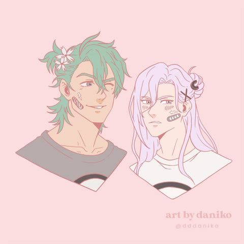 Pastel Cherry and Joe - Ice Cream Soft Bois